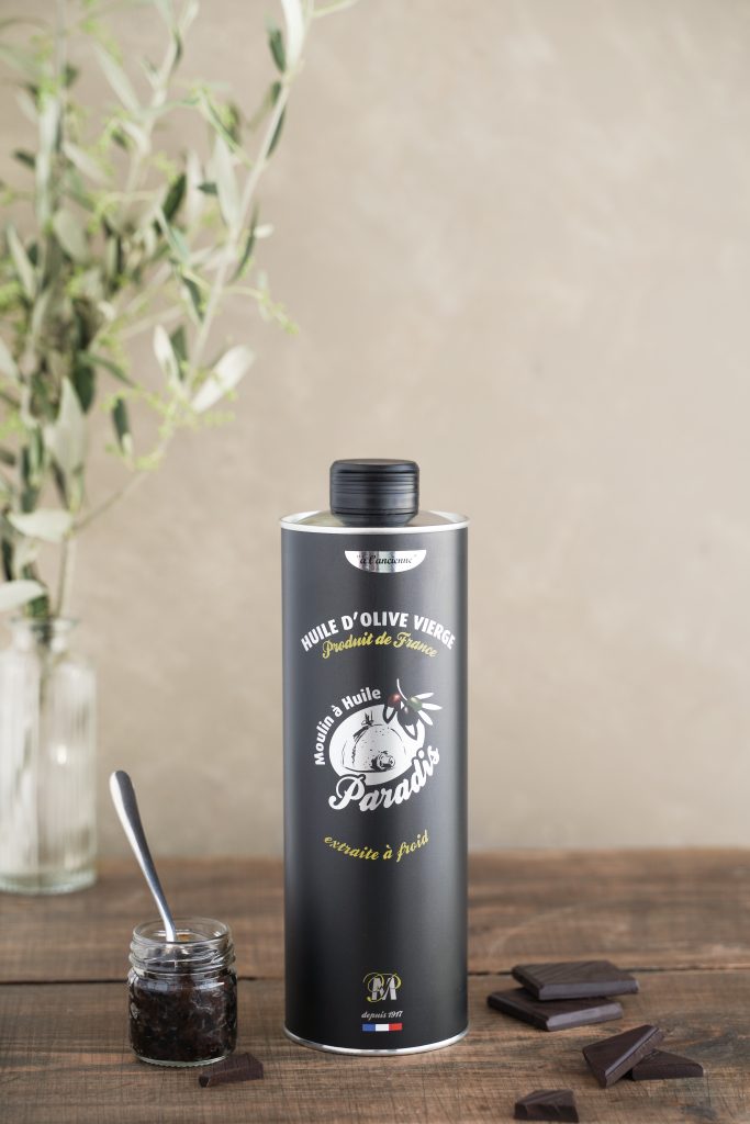 OLIVE OIL old-fashioned DESIGN METAL 75CL