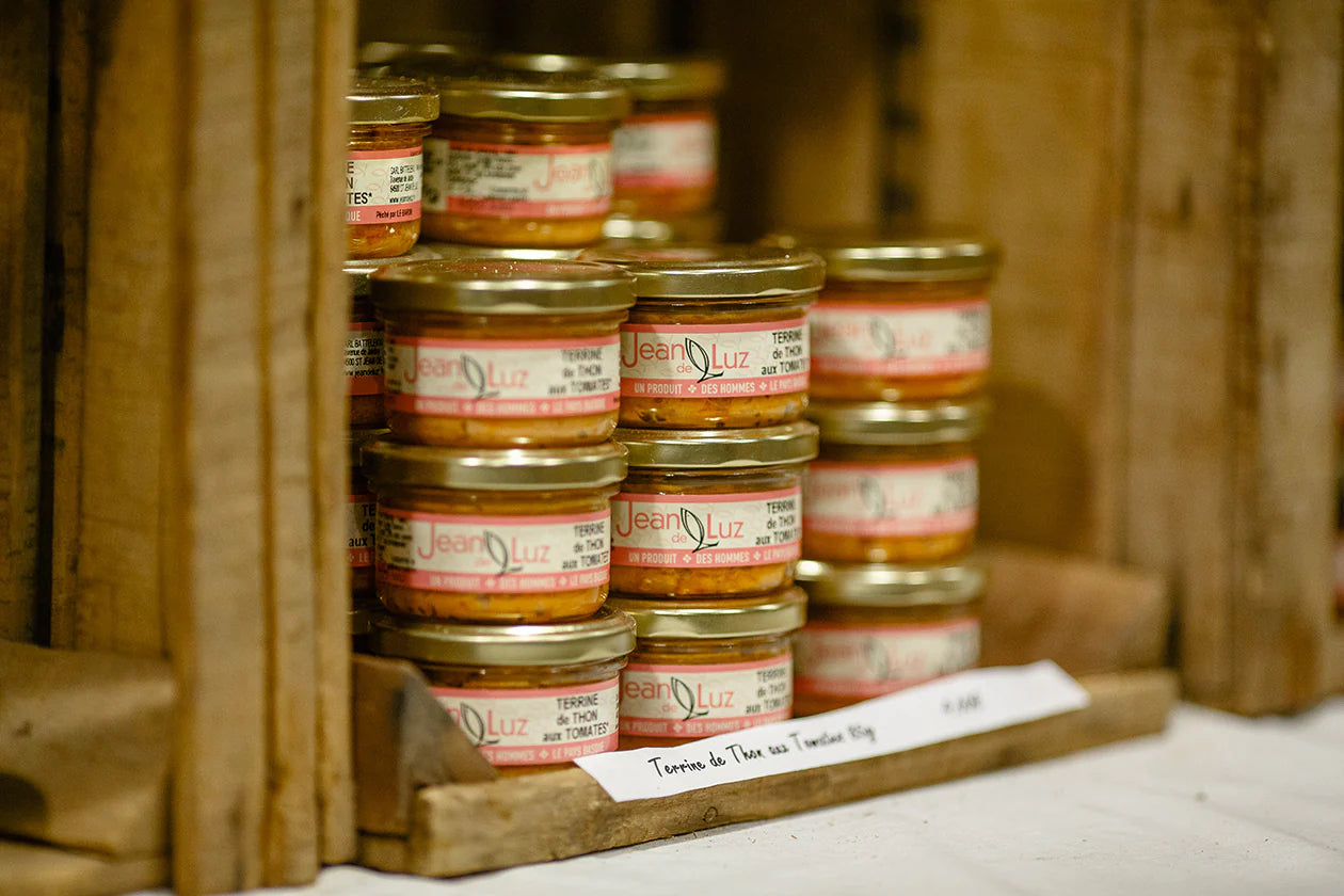 Tuna terrine with organic tomatoes - 85gr