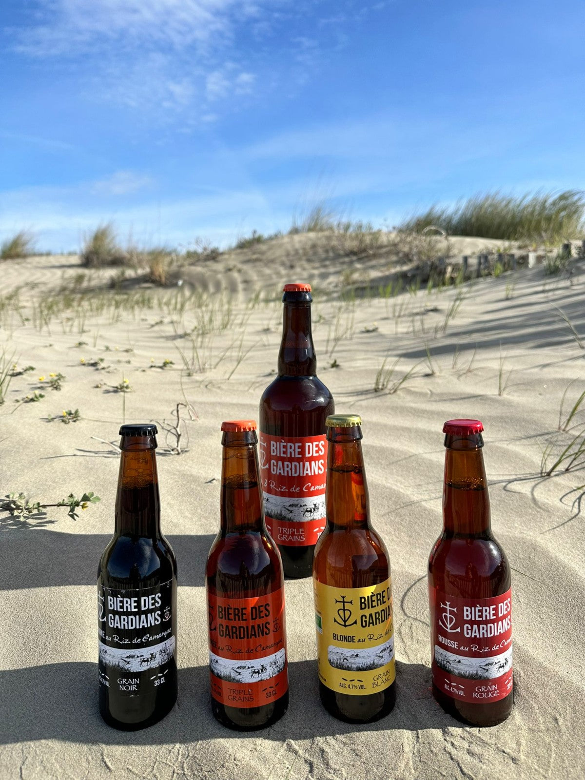 BIÈRE DES GARDIANS AMBRÉE 33CL