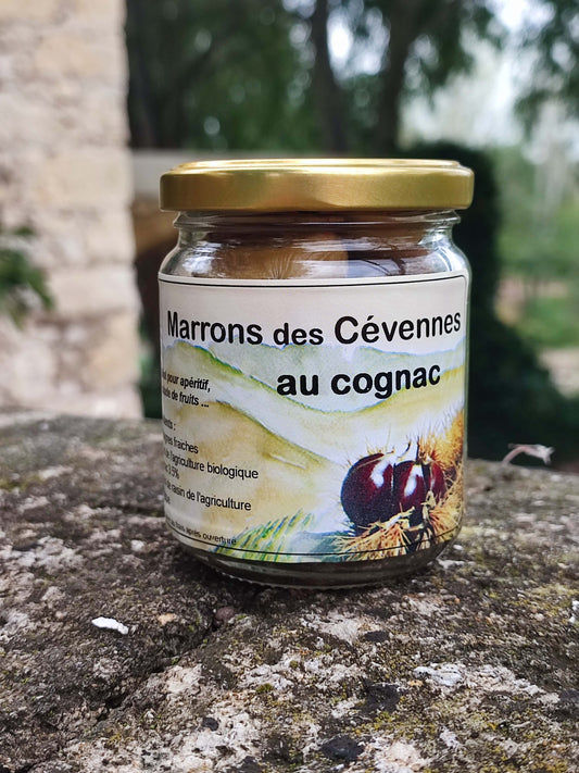 CÉVENNES CHESTNUTS WITH COGNAC 130gr 