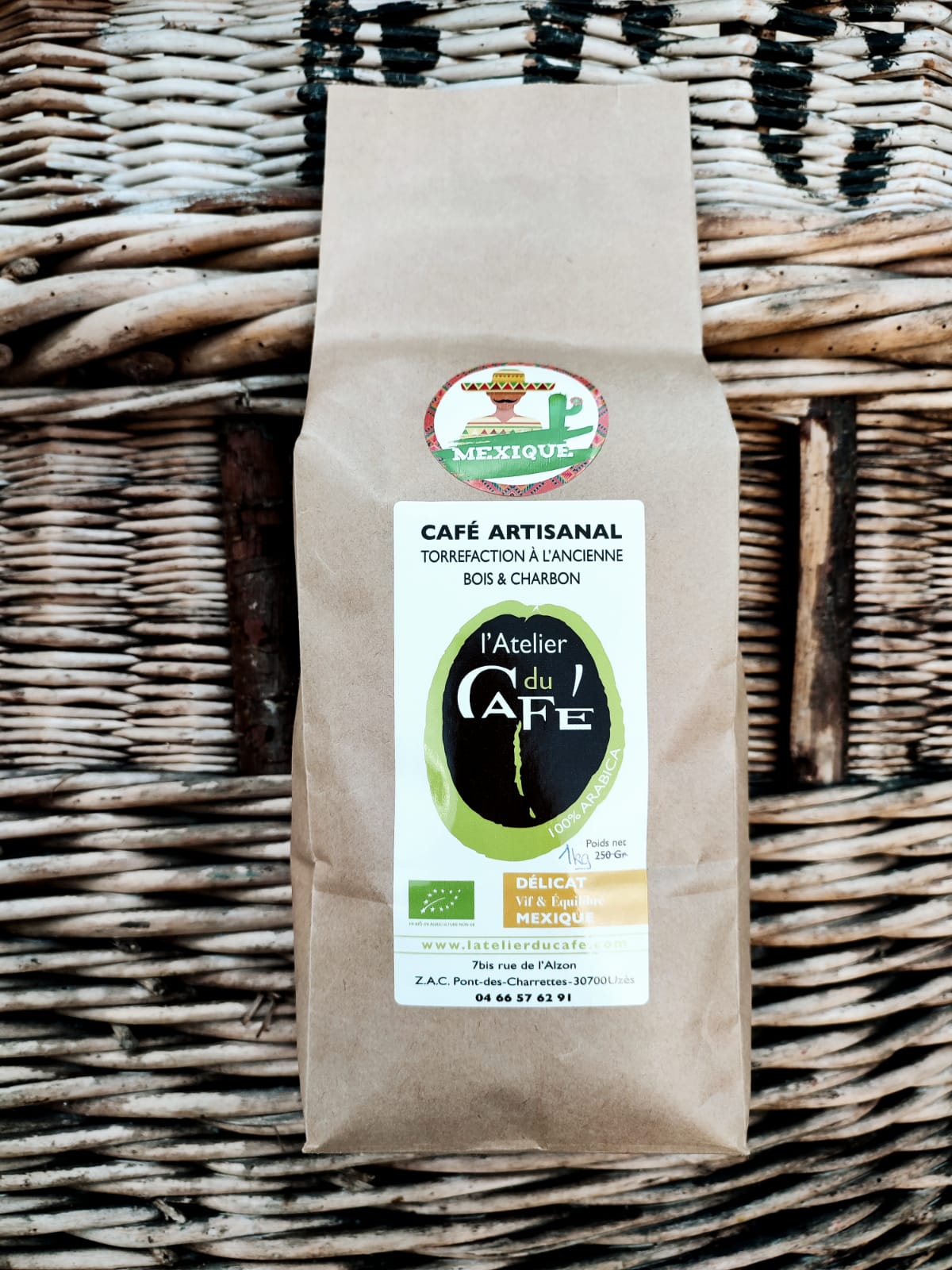 Café MEXIQUE BIO 1 Kg