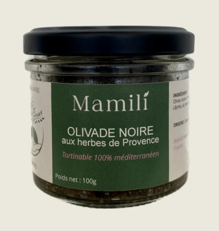 MAMILI OLIVADE NOIRE AUX HERBES