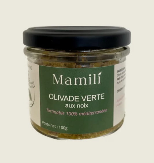 MAMILI GREEN OLIVADE WALNUT 100gr