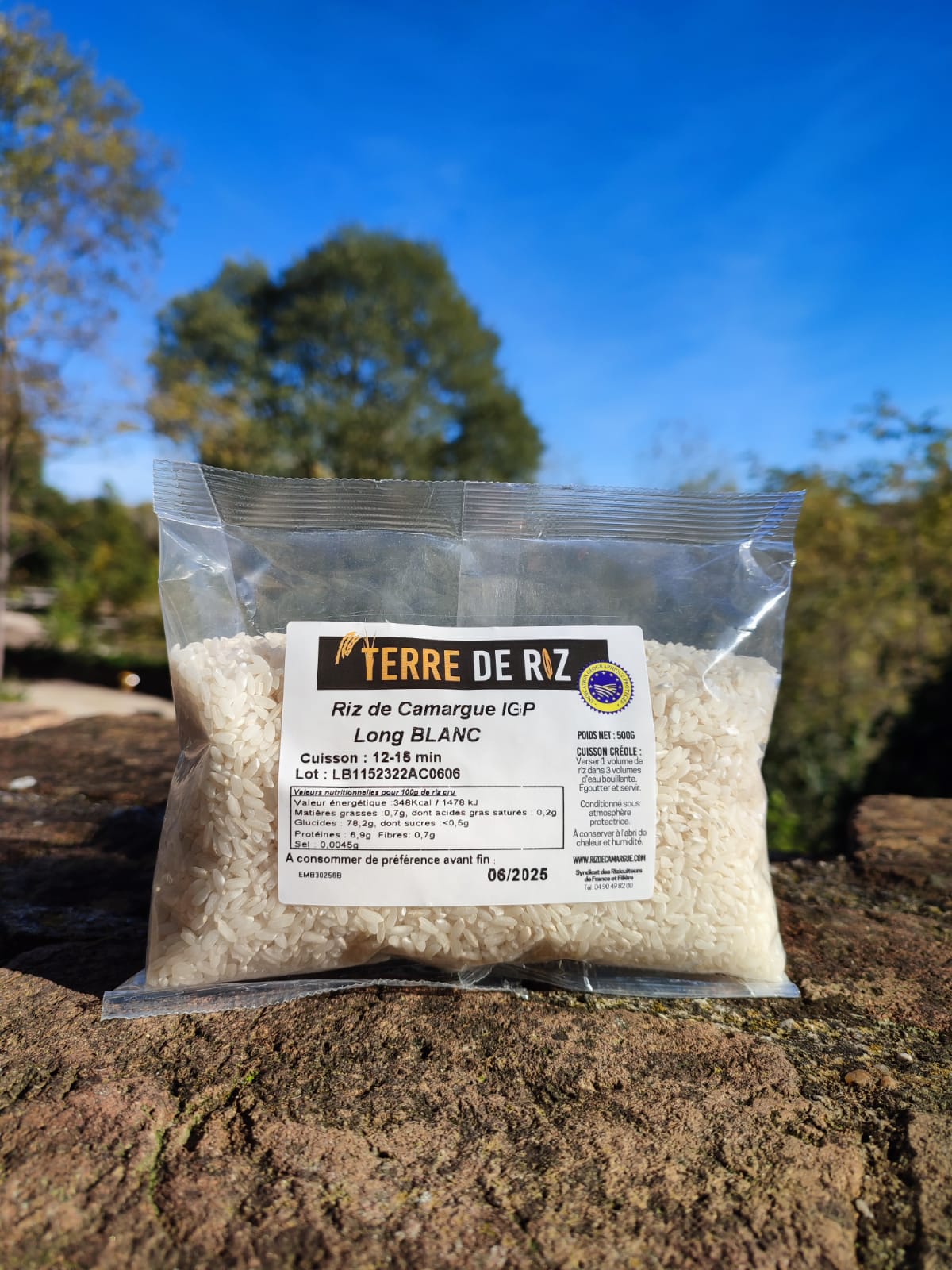 RIZ de Camargue LONG BLANC IGP 500gr