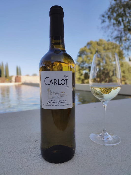 White wine MAS CARLOT LA TERRE NATALE 75cl