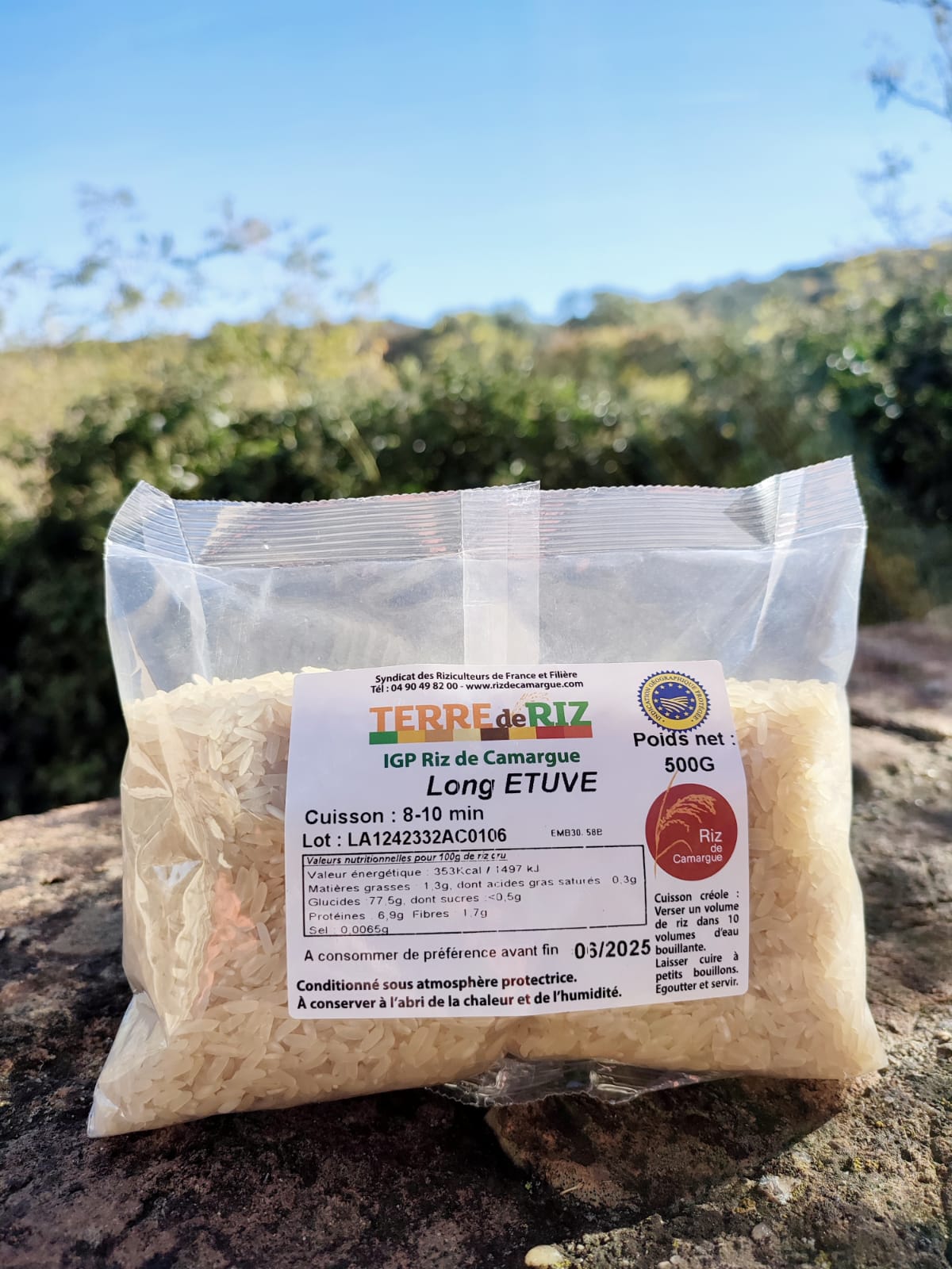 LONG STOVED Camargue RICE 500gr